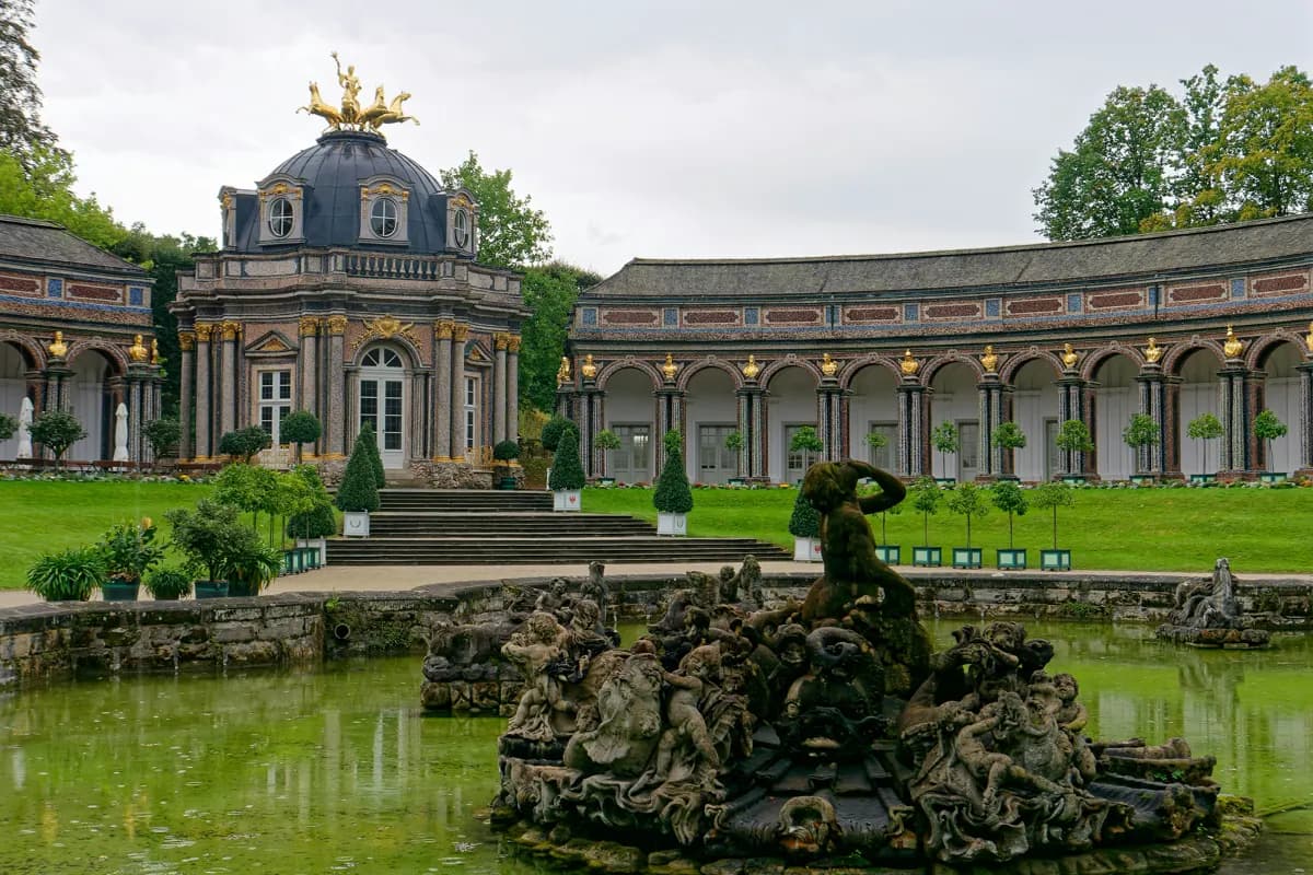 Eremitage mit Sonnentempel in Bayreuth