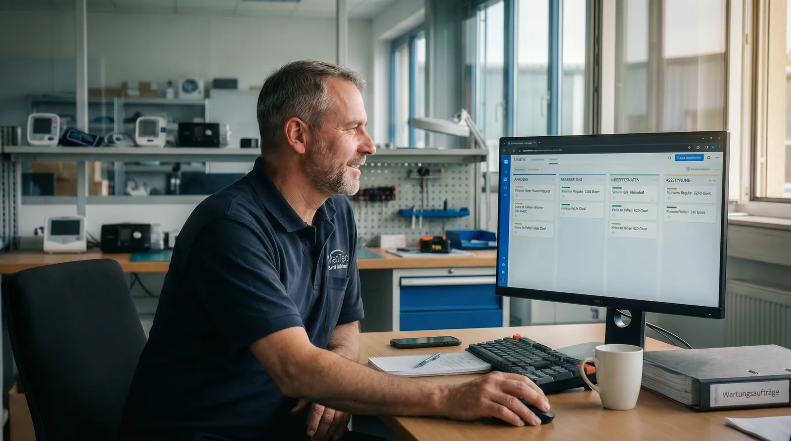Digitale Prozessautomatisierung im medizintechnischen Service — vom Wartungsauftrag bis zur Rechnung dokumentiert